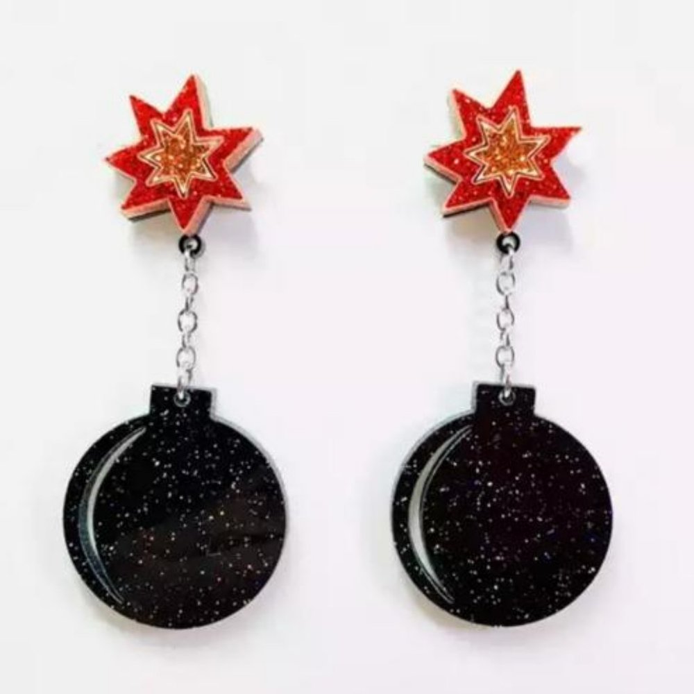 Korean Style Earrings "bombs"💥💣💥💣